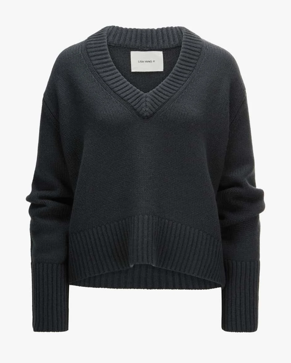 Aletta Cashmere-Pullover Grau 3 Aletta Cashmere-Pullover Grau