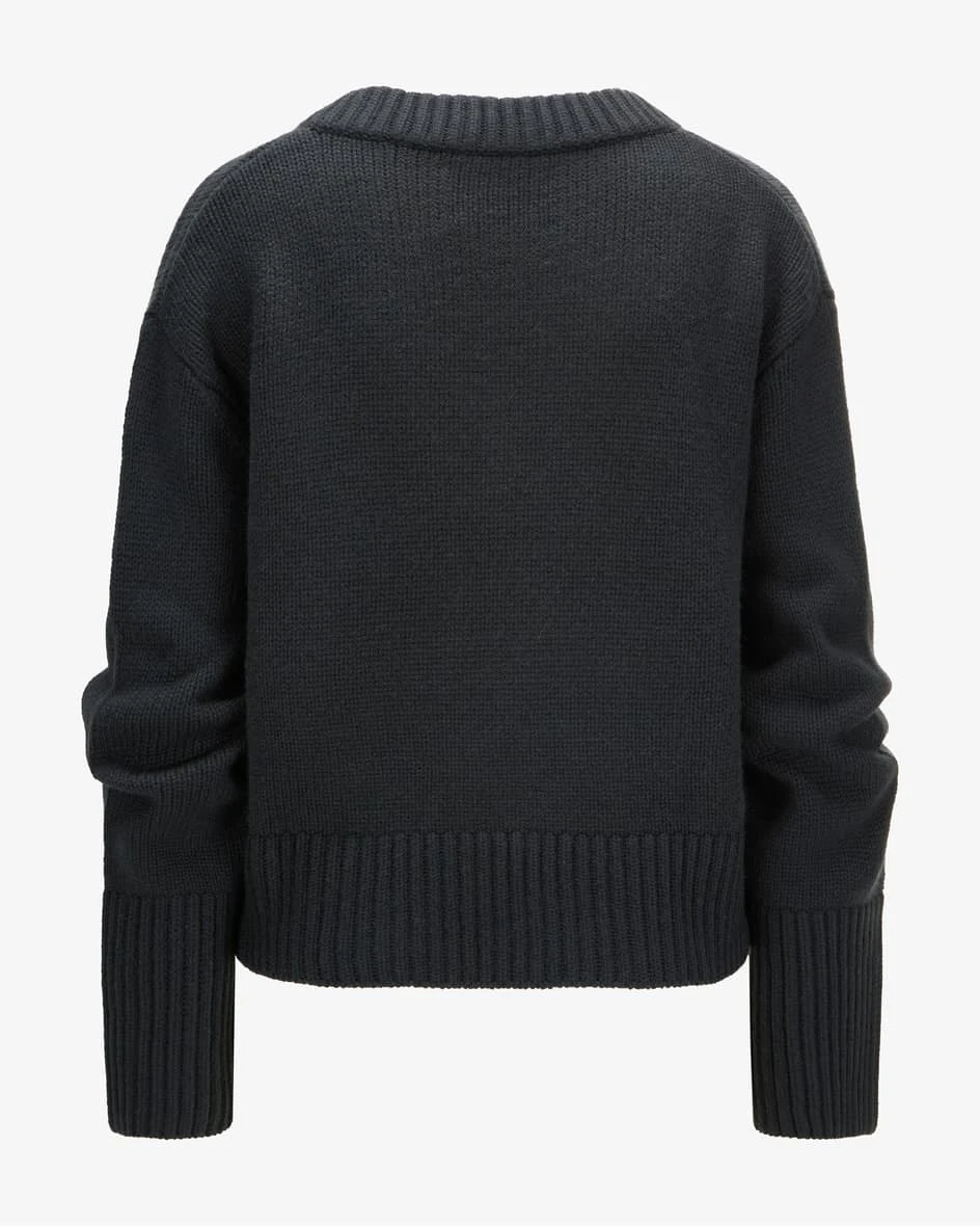 Aletta Cashmere-Pullover Grau 4 Aletta Cashmere-Pullover Grau – Bild 2