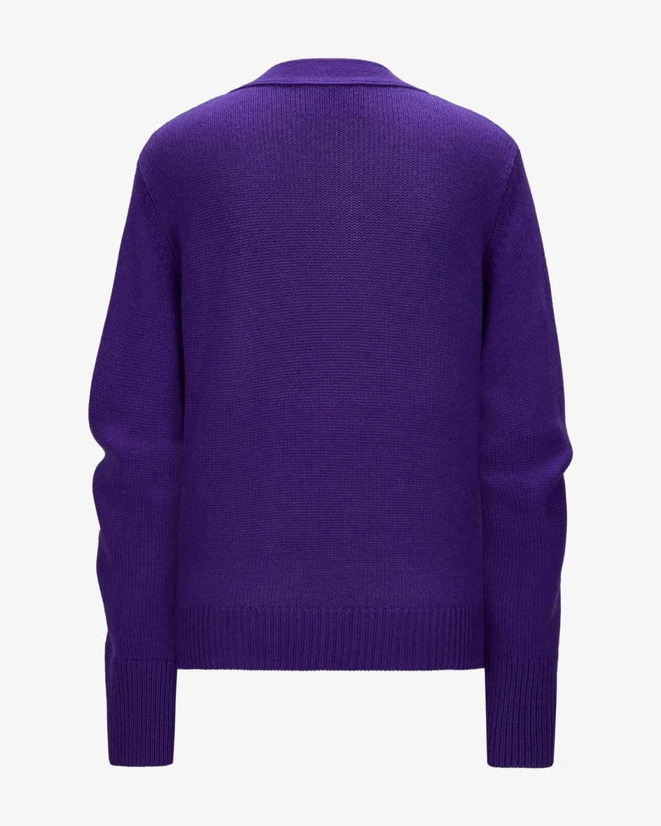 Danni Cashmere-Strickjacke Violett 4 Danni Cashmere-Strickjacke Violett – Bild 2