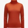 Cashmere-Rollkragenpullover Orange 1 Cashmere-Rollkragenpullover Orange -Damenmodegeschäft 00785860 003 1
