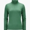 Cashmere-Rollkragenpullover Grün 1 Cashmere-Rollkragenpullover Grün -Damenmodegeschäft 00785860 009 1