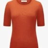 Cashmere-Strickshirt Orange