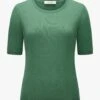 Cashmere-Strickshirt Grün