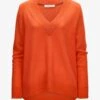 Cashmere-Pullover Orange