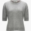 Cashmere-Strickshirt Grau 1 Cashmere-Strickshirt Grau -Damenmodegeschäft 00785913 005 1