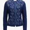 Mary Trachten-Strickjacke Blau -Damenmodegeschäft 00786159 001 1