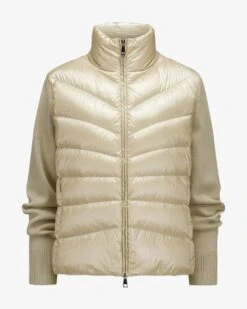 Daunenjacke Beige