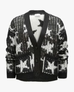 Strickjacke Schwarz