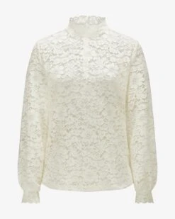 Trachtenbluse Creme