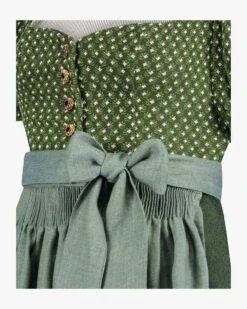 Carolina Dirndl Lang Mit Leinenschürze Grün 10 Carolina Dirndl Lang Mit Leinenschürze Grün -Damenmodegeschäft 00787315 001 4