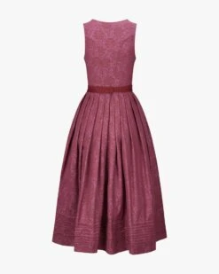 Monika Dirndl Lang Mit Schürze Rot -Damenmodegeschäft 00787319 001 3