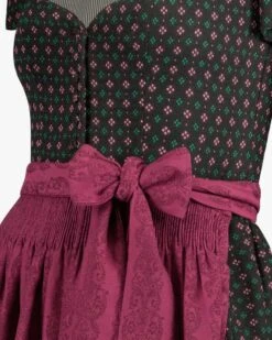 Evi Dirndl Lang Mit Schürze Schwarz -Damenmodegeschäft 00787321 001 4