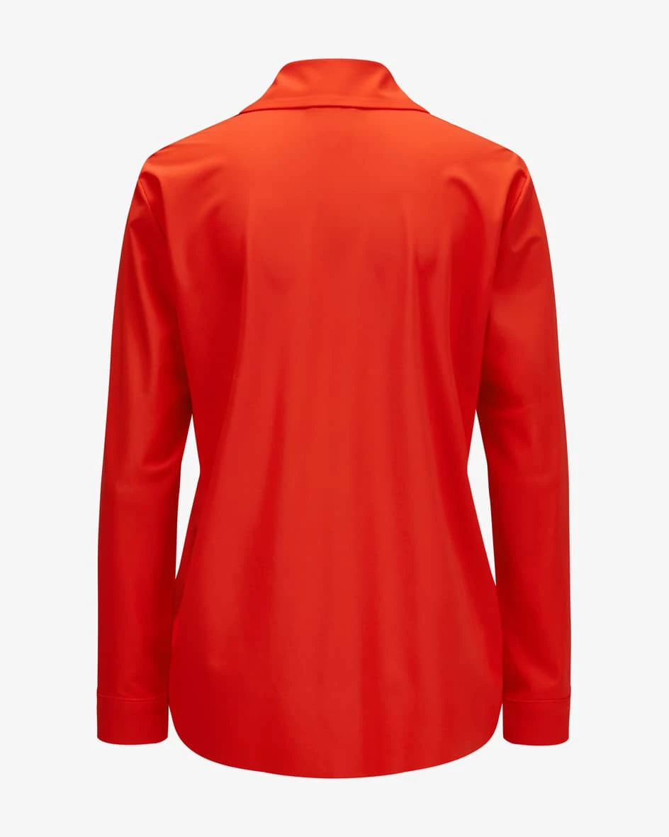 Biena Bluse Rot 4 Biena Bluse Rot – Bild 2