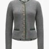 Bavaria Trachten-Strickjacke Grau 2 Bavaria Trachten-Strickjacke Grau -Damenmodegeschäft 00787528 002 1