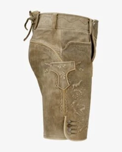 Hirschbrunft Lederhose Kurz Beige -Damenmodegeschäft 00787531 001 3