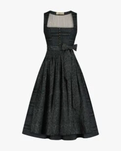 X LODENFREY Monika Midi-Dirndl Mit Schürze Grün