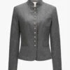 X LODENFREY Janina Trachtenblazer Grau -Damenmodegeschäft 00787647 001 1