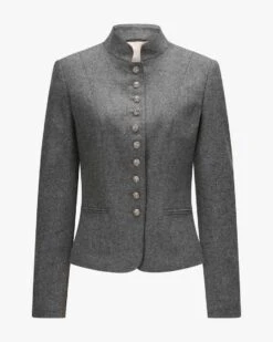 X LODENFREY Janina Trachtenblazer Grau