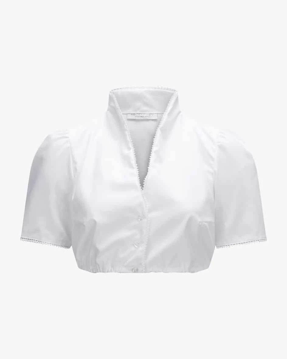 Paula Dirndlbluse Weiß 3 Paula Dirndlbluse Weiß
