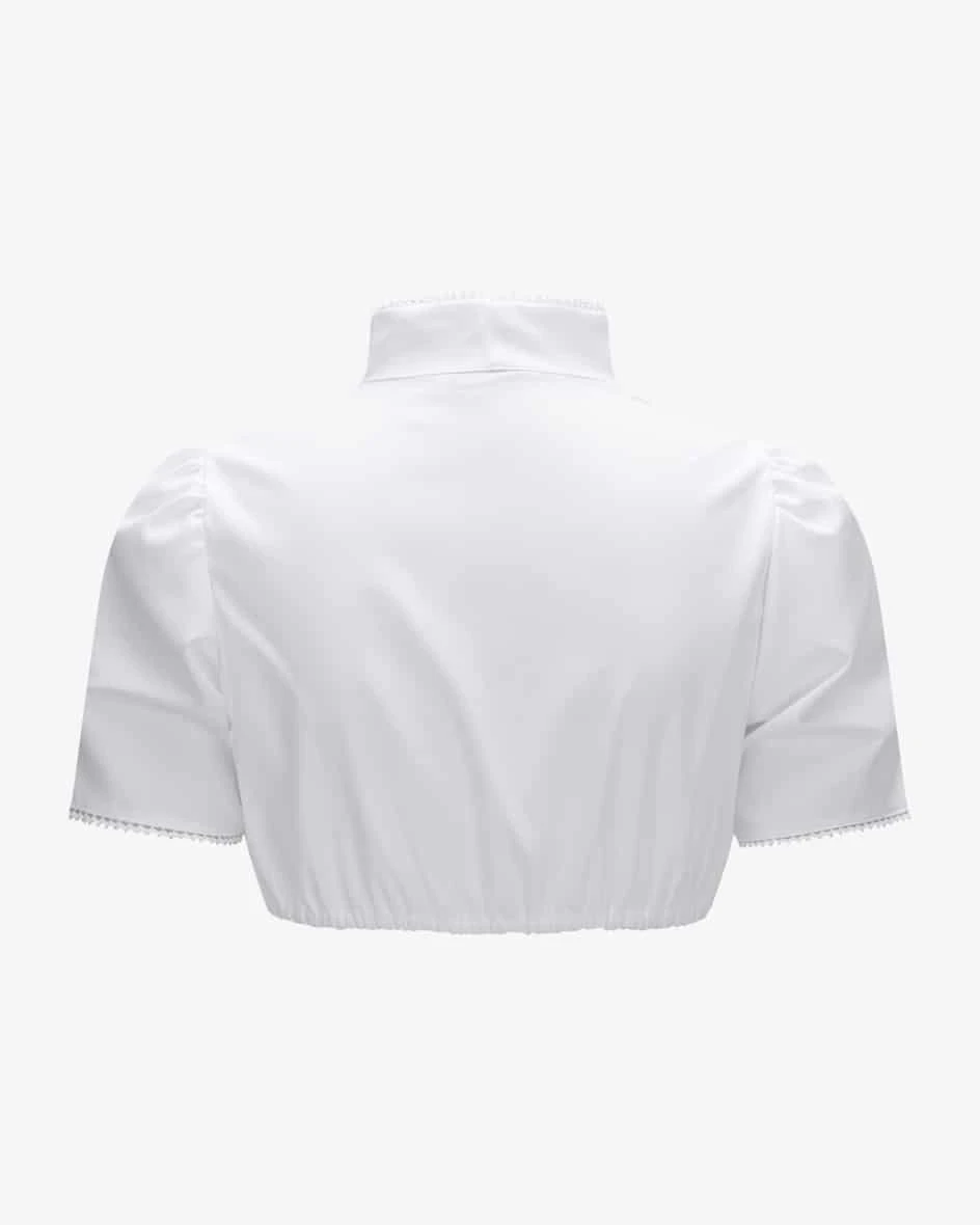 Paula Dirndlbluse Weiß 4 Paula Dirndlbluse Weiß – Bild 2