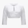 Elvi Dirndlbluse Weiß -Damenmodegeschäft 00787660 001 1