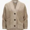 Strickjacke Beige 2 Strickjacke Beige -Damenmodegeschäft 00787844 001 1