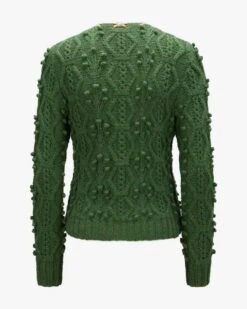 Finny Trachten-Strickjacke Grün -Damenmodegeschäft 00788176 002 2