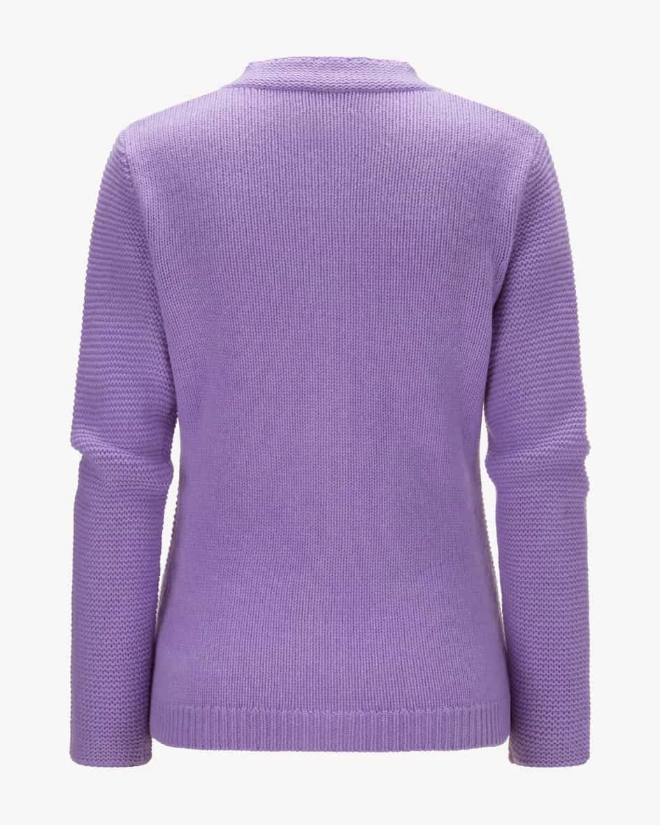 Stuttgart Trachten-Strickjacke Violett 4 Stuttgart Trachten-Strickjacke Violett – Bild 2