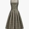 Midi-Dirndl Taupe -Damenmodegeschäft 00788865 001 1