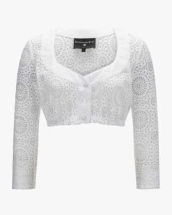 Samantha Dirndlbluse Weiß