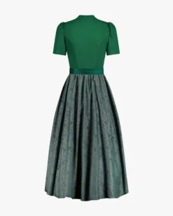 Cordoba Dirndl Midi Mit Seidenschürze Grün 7 Cordoba Dirndl Midi Mit Seidenschürze Grün -Damenmodegeschäft 00788893 002 2