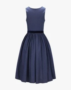 Avila Midi-Dirndl Mit Schürze Blau -Damenmodegeschäft 00788896 002 2