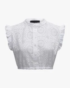 Emma Dirndlbluse Weiß