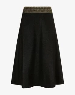 Alba Trachten-Rock Grau