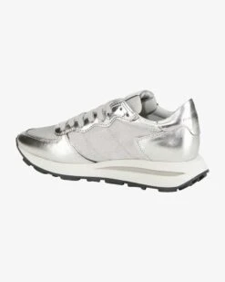Tropez Haute Sneaker Low Silbern -Damenmodegeschäft 00788926 001 3