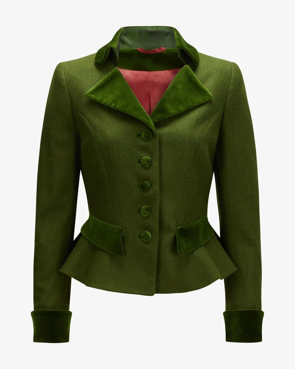 Therese Trachtenblazer Oliv 3 Therese Trachtenblazer Oliv