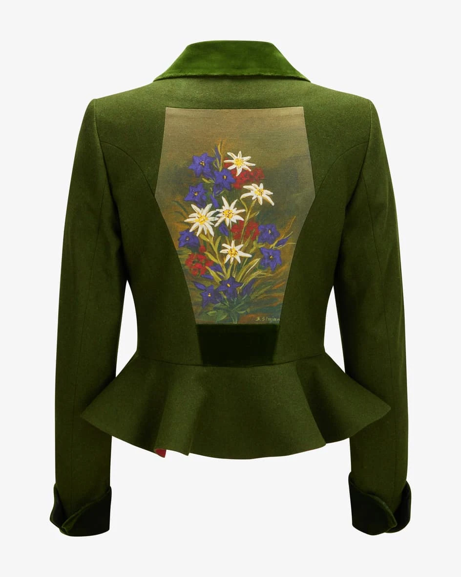 Therese Trachtenblazer Oliv 4 Therese Trachtenblazer Oliv – Bild 2