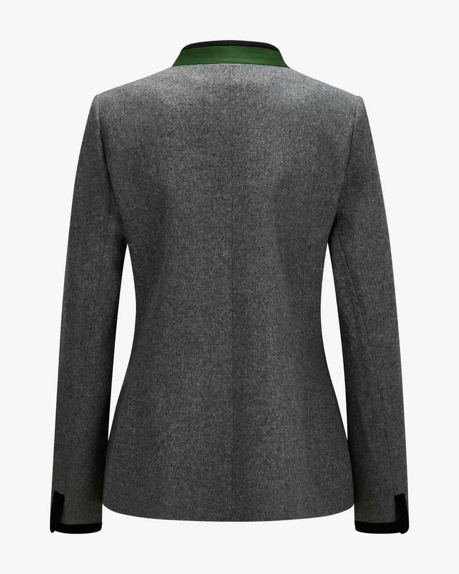 Franziska Trachtenblazer Grau 4 Franziska Trachtenblazer Grau – Bild 2