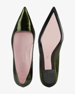 Soufle Pumps Oliv -Damenmodegeschäft 00789004 002 5