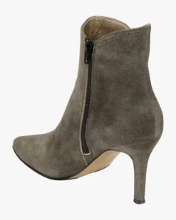 Antikbock Trachten-Stiefeletten Grau -Damenmodegeschäft 00789010 002 3