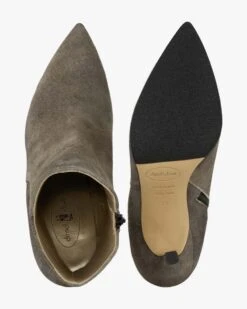 Antikbock Trachten-Stiefeletten Grau -Damenmodegeschäft 00789010 002 5