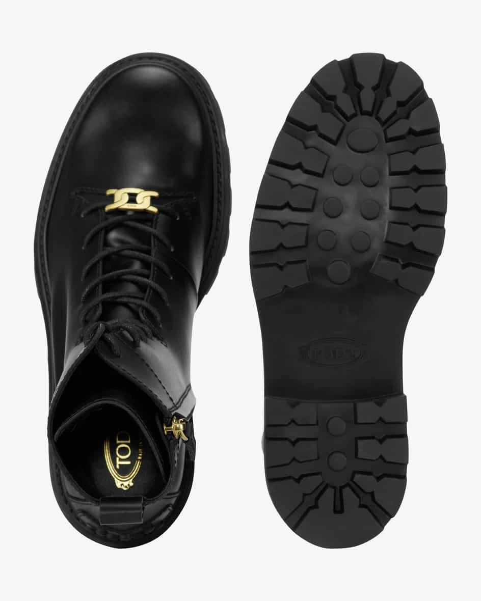 Boots Schwarz 7 Boots Schwarz – Bild 5