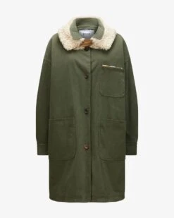 Mantel Grün