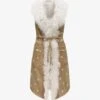 Lovis Lammfellweste Beige