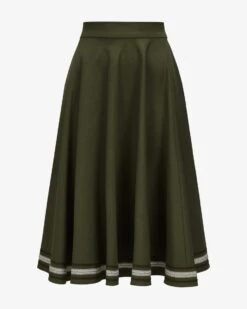 Thea Trachten-Rock Oliv