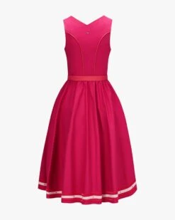 Luisa Midi-Dirndl Mit Schürze Pink -Damenmodegeschäft 00789111 001 2