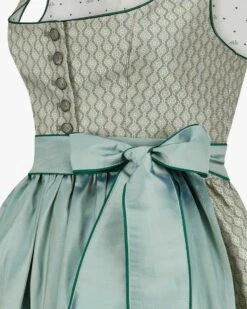 Johanna Midi-Dirndl Mit Seidenschürze Grün 8 Johanna Midi-Dirndl Mit Seidenschürze Grün -Damenmodegeschäft 00789113 001 3