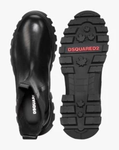 Statement Chelsea Boots Schwarz -Damenmodegeschäft 00789162 001 5