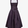 Irmgard Midi-Dirndl Mit Schürze Violett -Damenmodegeschäft 00789293 001 1