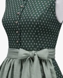 Gisela Midi-Dirndl Mit Schürze Grün -Damenmodegeschäft 00789294 001 4